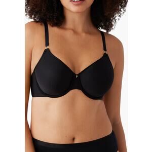 Wacoal Simply Done Black Underwire Convertible T-Shirt Bra 36DDD
